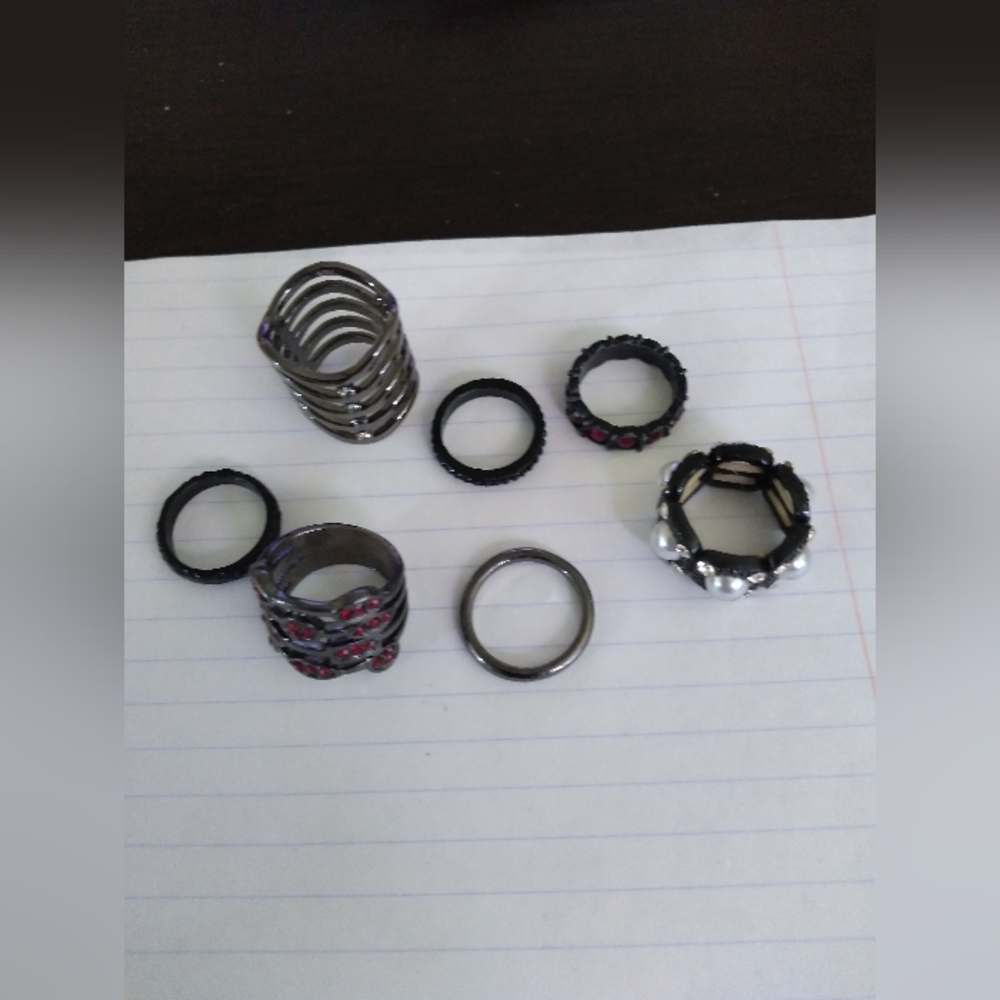 Goth ring bundle (7) - Picture 10 of 10